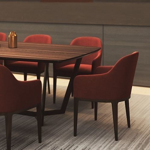 Sedia contemporanea - BENEKE - Praddy Unipessoal lda - da interno / in pelle / in legno massiccio
