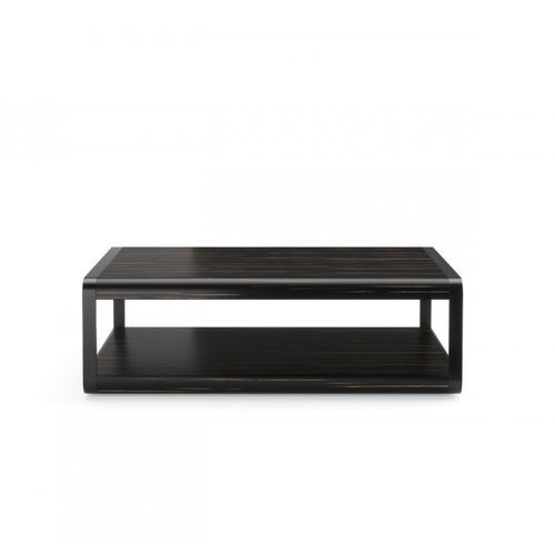 Tavolino basso contemporaneo - ARC - Praddy Unipessoal lda - in legno / con supporto in legno / rettangolare