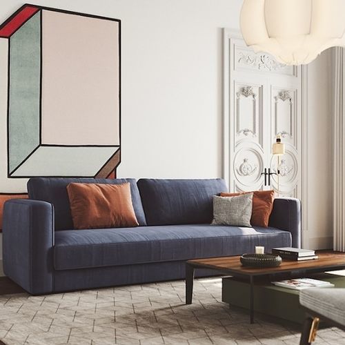 Divano modulare - GLENN - Praddy Unipessoal lda - moderno / da sala / in tessuto