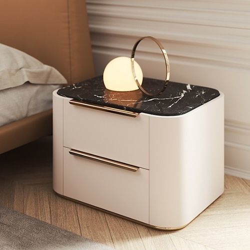 Comodino contemporaneo - II - Praddy Unipessoal lda - in bambù / con supporto in legno / rettangolare