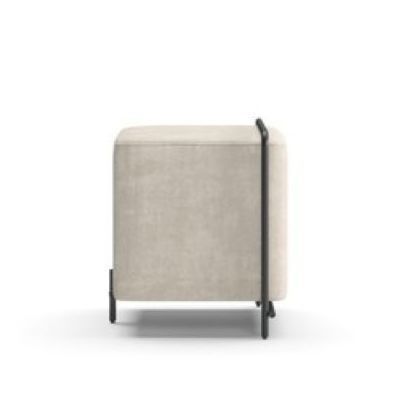 Pouf contemporaneo - CELLO II - Praddy Unipessoal lda - in tessuto / quadrato / imbottito