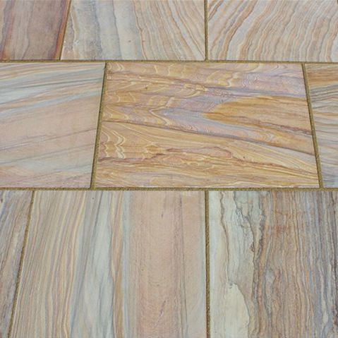 Pavé in quarzite - RAINBOW - Castacrete - da interno