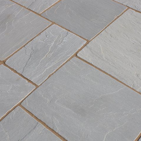 Pavé in pietra naturale - GREY SANDSTONE SERIES - Castacrete - da esterno / testurizzato
