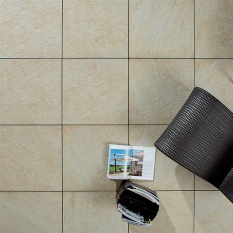 Pavé in gres porcellanato - BEIGE - Castacrete - da esterno / da interno / testurizzato