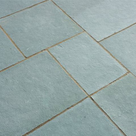 Pavé in ardesia - BLUE LIMESTONE - Castacrete - da esterno / testurizzato