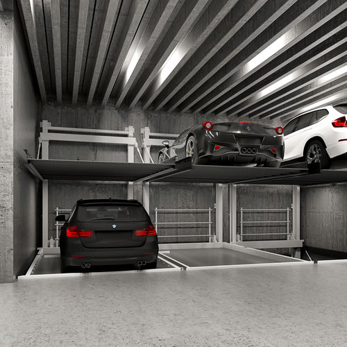 Piattaforma di parcheggio multidirezionale - LIFT&amp;SLIDE - Modulo parking - idraulica / elettrica