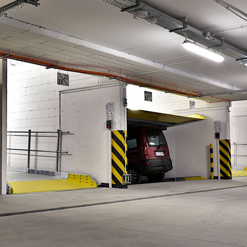 Piattaforma di parcheggio inclinata - SUVSLOPE - Modulo parking - idraulica