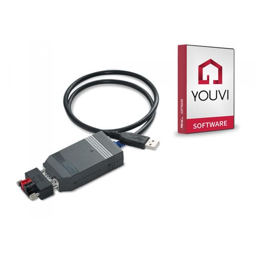Modulo di interfaccia KNX - USB-CONNECTOR INKL. YOUVI SOFTWAREPAKET BASIC - PEAKnx - USB