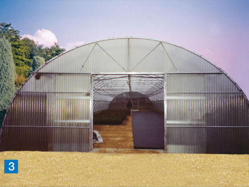 Serra contract - TN - Agrimec srl - da giardinaggio / di produzione / a campata