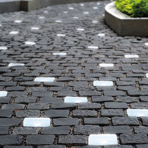 Pavé in pietra ricostituita - LIGHT STONE - CRISTAL - Top Light GmbH & Co. KG. - in resina / da esterno / per terrazza
