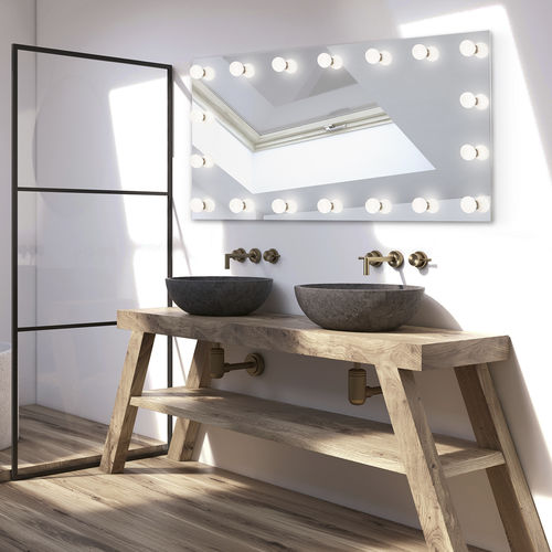 Specchio da bagno a muro - BULBLINE - Top Light GmbH & Co. KG. - contract / contemporaneo / rettangolare