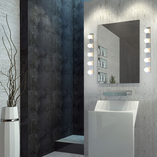 Applique contemporanea - BULBSTRIP - Top Light GmbH & Co. KG. - per sauna / in metallo / in vetro opalescente