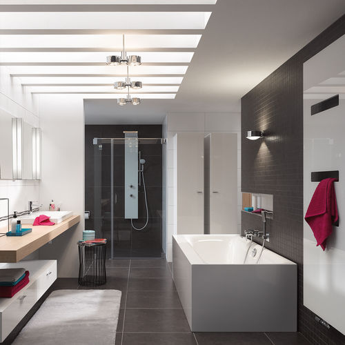 Applique contemporanea - PUK MAXX SIDE TWIN - Top Light GmbH & Co. KG. - da interno / in metallo / in vetro