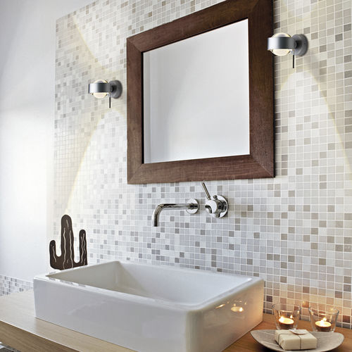 Applique contemporanea - PUK WALL + - Top Light GmbH & Co. KG. - da interno / in metallo / in vetro borosilicato