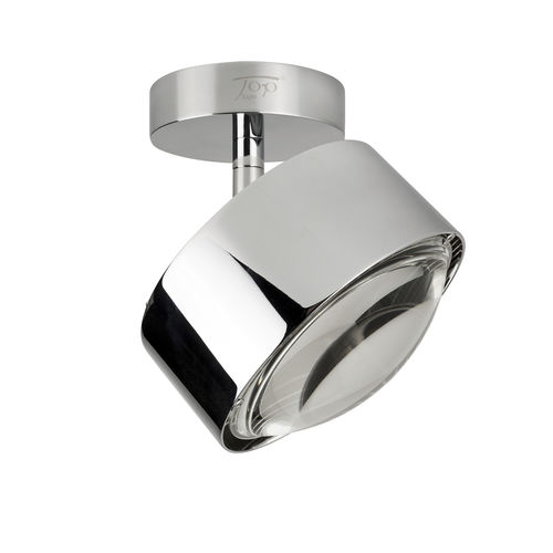 Plafoniera contemporanea - PUK MAXX TURN - Top Light GmbH & Co. KG. - rotonda / in vetro borosilicato / in vetro smerigliato