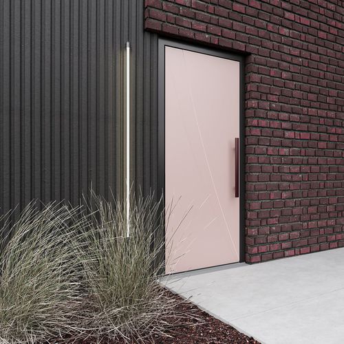 Porta d'ingresso - 04 - Finstral - in alluminio / battente / contemporanea