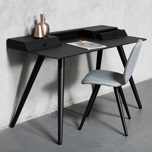 Scrivania contemporanea - STICK - PBJ Design House - in rovere / in noce / in legno massiccio