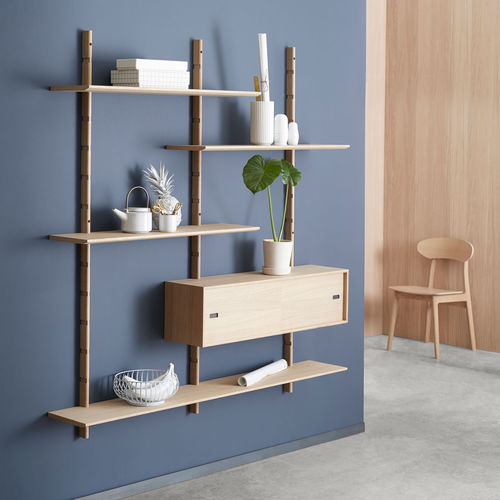 Mensola - LESS - PBJ Design House - contemporaneo / in rovere / in noce