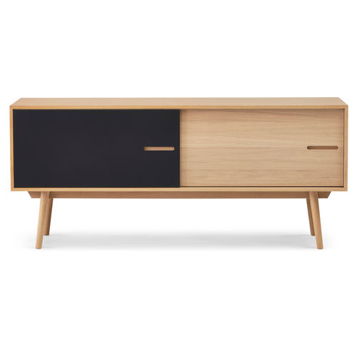Credenza contemporanea - BOW - PBJ Design House - in rovere / in noce / nera