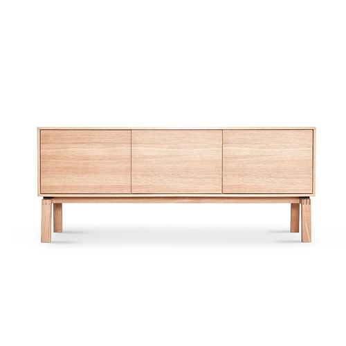 Credenza contemporanea - JOINT  - PBJ Design House - in rovere / in noce / in legno massiccio