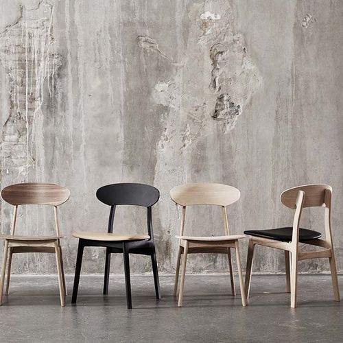 Sedia da pranzo contemporanea - TRIBE - PBJ Design House - da interno / in tessuto / in pelle