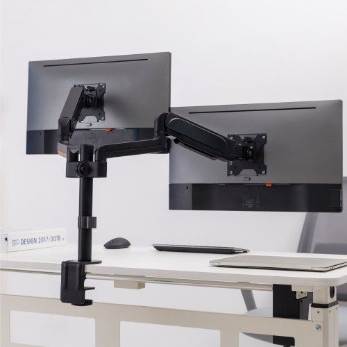 Supporto schermo da ufficio - LDT48 - LUMI LEGEND CORP. - doppio / triplo