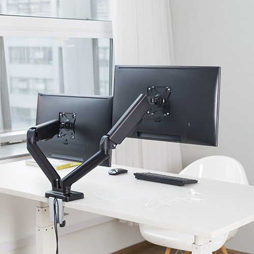 Supporto schermo da ufficio - LDT46 - LUMI LEGEND CORP. - doppio