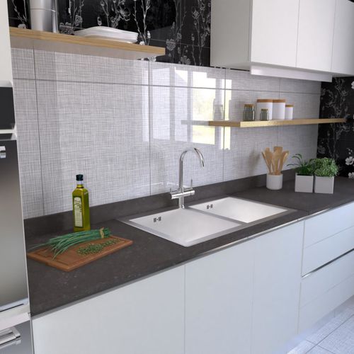 Pannello decorativo di rivestimento - ROSE 3 FLOOR - Crystalexe - da parete / paraspruzzi / per pavimento