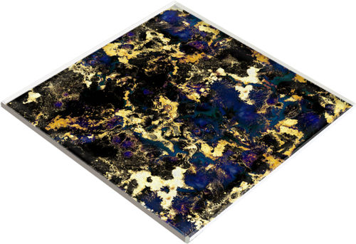 Pannello decorativo di rivestimento - MURANO 7 BLACK - Crystalexe - da parete / per interni / per solaio