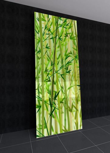 Pannello decorativo di rivestimento - BAMBOO WALL - Crystalexe - da parete / per interni / per esterni