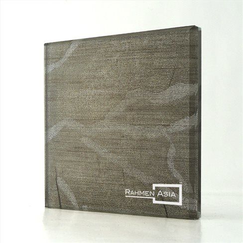 Pannello decorativo per arredamento - METALL - Rahmen (Asia) Limited - per interni / in vetro / contract