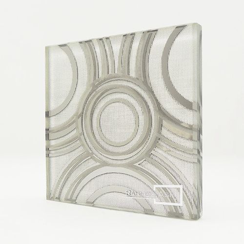 Pannello decorativo per arredamento - TOTEM-U - Rahmen (Asia) Limited - per interni / in vetro / contract