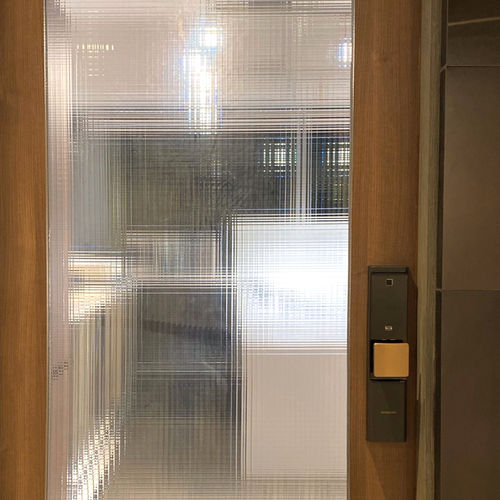 Pannello in vetro di sicurezza - R18Y035 - Rahmen (Asia) Limited - laminato / decorato / trasparente