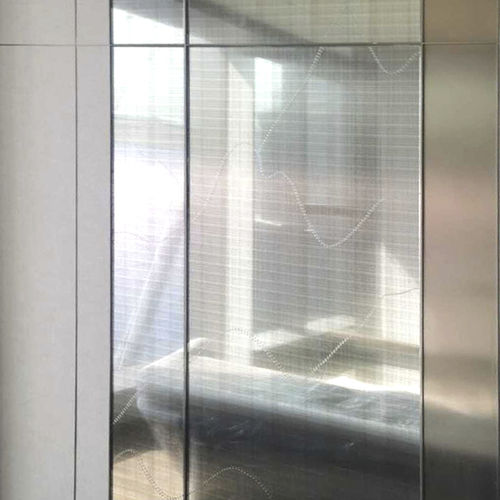 Pannello in vetro di sicurezza - R21414GYG2M1 - Rahmen (Asia) Limited - laminato / opaco / acidato