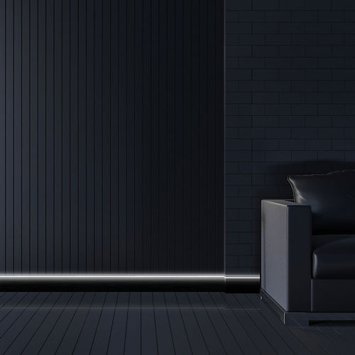 Battiscopa in alluminio - LUCEO - MOX Profile Systems - luminoso