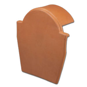 Tegola finale - RIDGE - Cerámica Verea, S.A. - in terracotta / grande / rossa