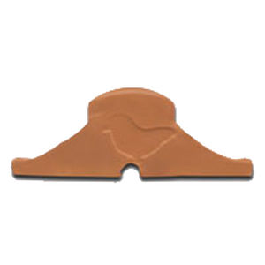 Tegola finale - BIRDSTOP - Cerámica Verea, S.A. - in terracotta / rossa / marrone
