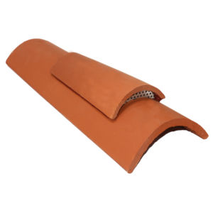Tegola a scorrimento - Cerámica Verea, S.A. - per aerazione / in terracotta / grande