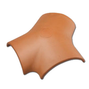 Tegola a tre vie - Cerámica Verea, S.A. - di bordo / in terracotta / piccola