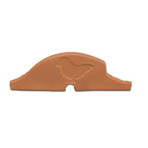 Tegola finale - BIRDSTOP S - Cerámica Verea, S.A. - in terracotta / piccola / rossa