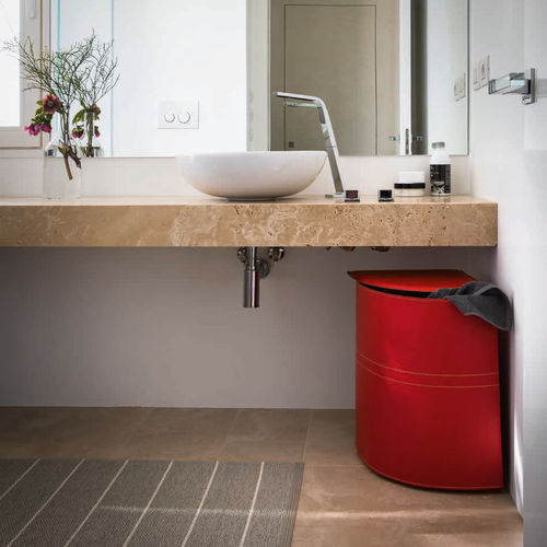 Cesto per biancheria in pelle - SIMON - Limac Design®