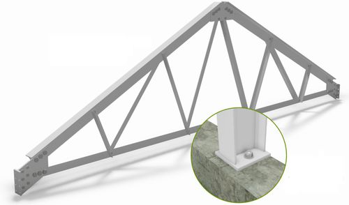 Traliccio in alluminio - SL SERIES - Ludy Greenhouse Manufacturing Corporation - per eventi / triangolare