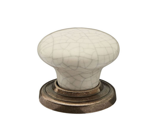 Pomello per mobile classico - X88041CE - Access Hardware - in ceramica smaltata