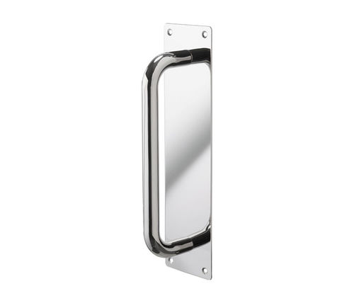 Maniglia a tirante per porta - P121094P - Access Hardware - in acciaio inossidabile / contemporanea / su placca