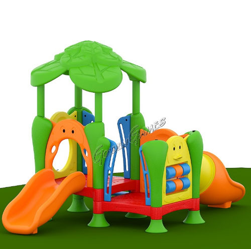 Struttura ludica per parco giochi - KID JUNIOR 15 - GOLDEN GAMES SRL - in materia plastica / modulare
