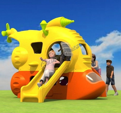 Struttura ludica per parco giochi - SUBMARINE 01 - GOLDEN GAMES SRL - in materia plastica