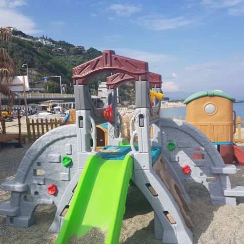 Struttura ludica per parco giochi - BIG CLIMB & SLIDE - GOLDEN GAMES SRL - in plastica