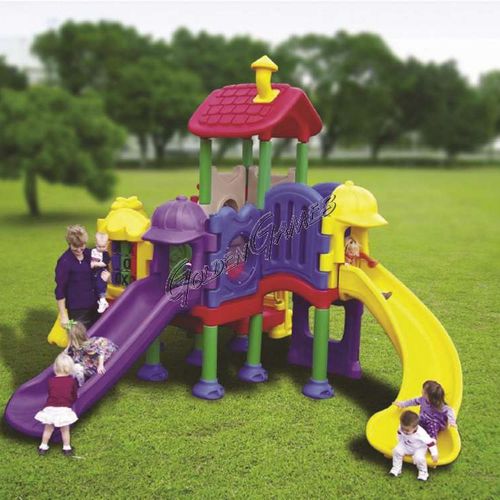 Struttura ludica per parco giochi - KIDSCENTER 103 - GOLDEN GAMES SRL - per edifici pubblici / per asilo nido / per enti locali
