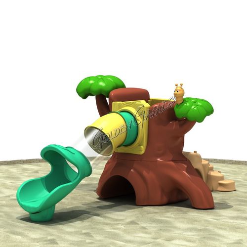 Scivolo dritto - MAGIC TREE - GOLDEN GAMES SRL - per parco giochi / per parco acquatico / tubolare