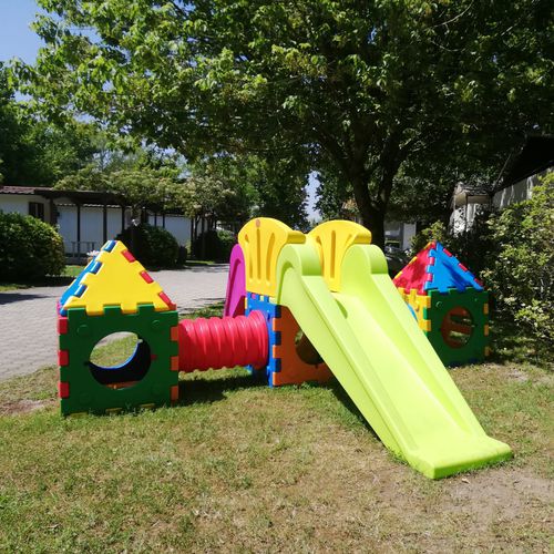 Scivolo dritto - CUBIC TOY I 2000 - GOLDEN GAMES SRL - per parco giochi